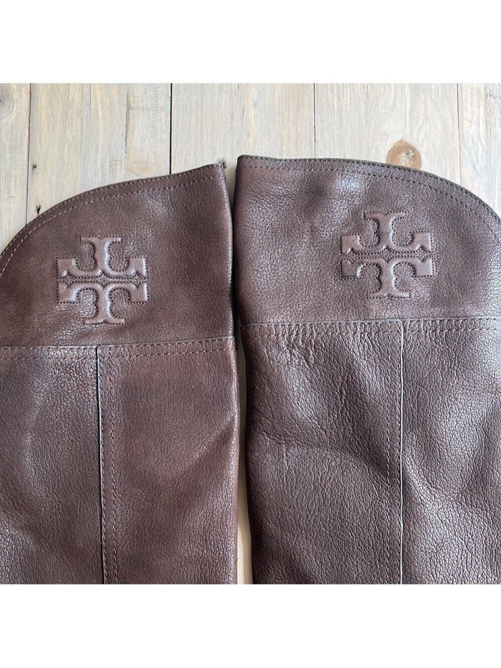 Tory Burch ‘Simone’ Over The Knee Riding Boot in Vintage Buffalo Size 5.5 - Picture 11 of 12